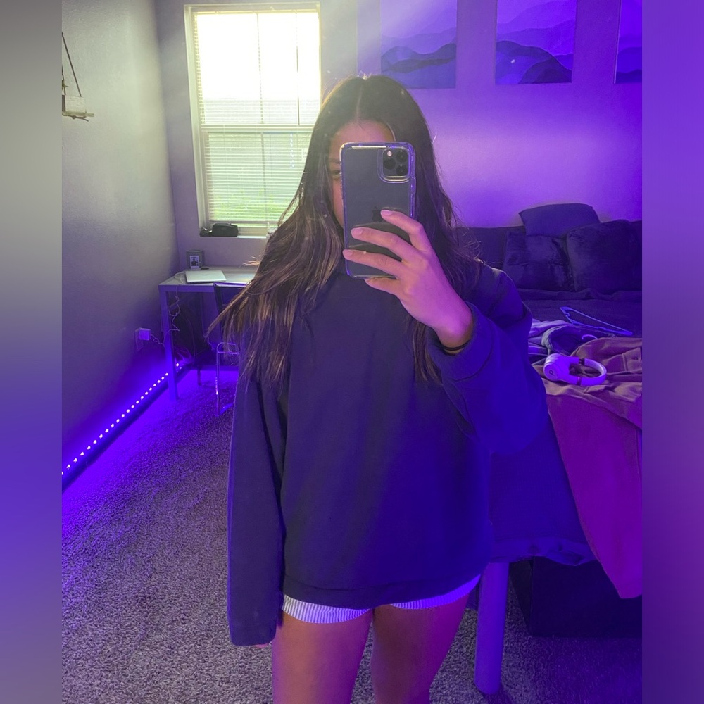 Urban Outfitters Navy Blue Hoodie